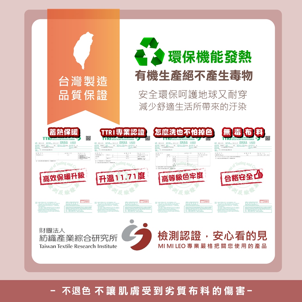 雙層刷毛結構示意－親膚細緻觸感與保暖效果